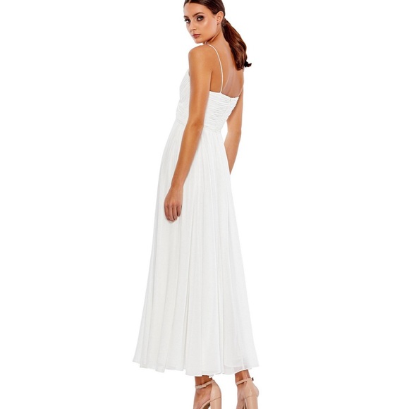 Leena Faux Wrap Sleeveless Flowy Dress - Picture 2 of 3